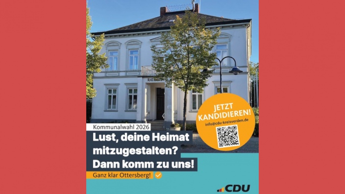 Werbung CDU-Mitglieder und Kandidaten